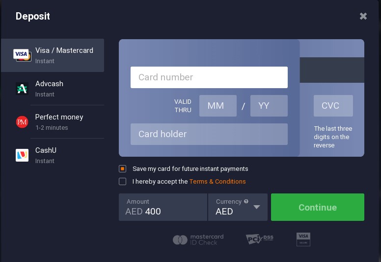 iq option deposit kuwait
